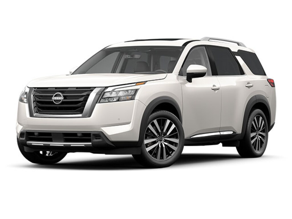 New 2023 Nissan Pathfinder Platinum Pearl White Tricoat For Sale at